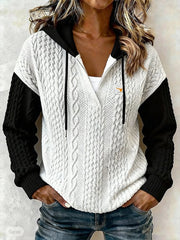 Women'S Casual Loose Solid Sweatshirt