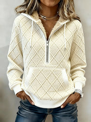 Women's Western Casual Textured Sweatshirt
