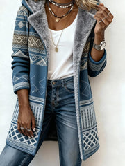 Women'S Casual Loose Patchwork Jacket