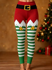 Women'S Christmas Tight High-Elastic Leggings