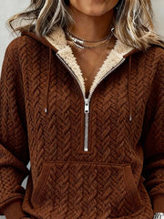 Women's Western Casual Textured Sweatshirt
