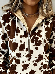 Women's Western Casual Textured Sweatshirt