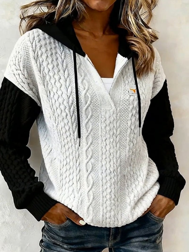 Women'S Casual Loose Solid Sweatshirt