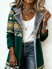 Women'S Casual Loose Patchwork Jacket