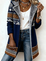Women'S Casual Loose Patchwork Jacket