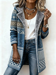 Women'S Casual Loose Patchwork Jacket