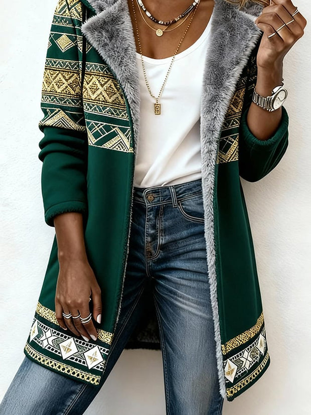 Women'S Casual Loose Patchwork Jacket
